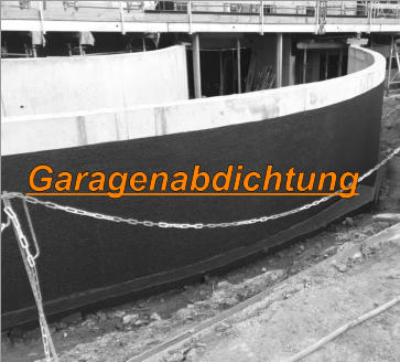 Garagenabdichtung